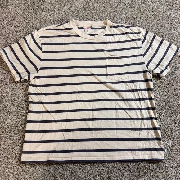 birdwell-beach-britches Other - Birdwell Beach Britches Striped Pocket T-Shirt XXL Surf Skate Casual Tee